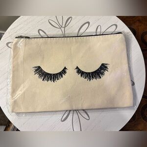 Canvas Makeup Pouch